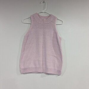 Gap Sleeveless Sweater Pale Pink Size XS